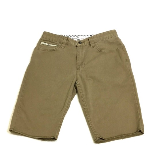 Vans Other - VANS Men's Chino Shorts Cut Off Brown Custom Made For Anthony Van Engelen Sz 30